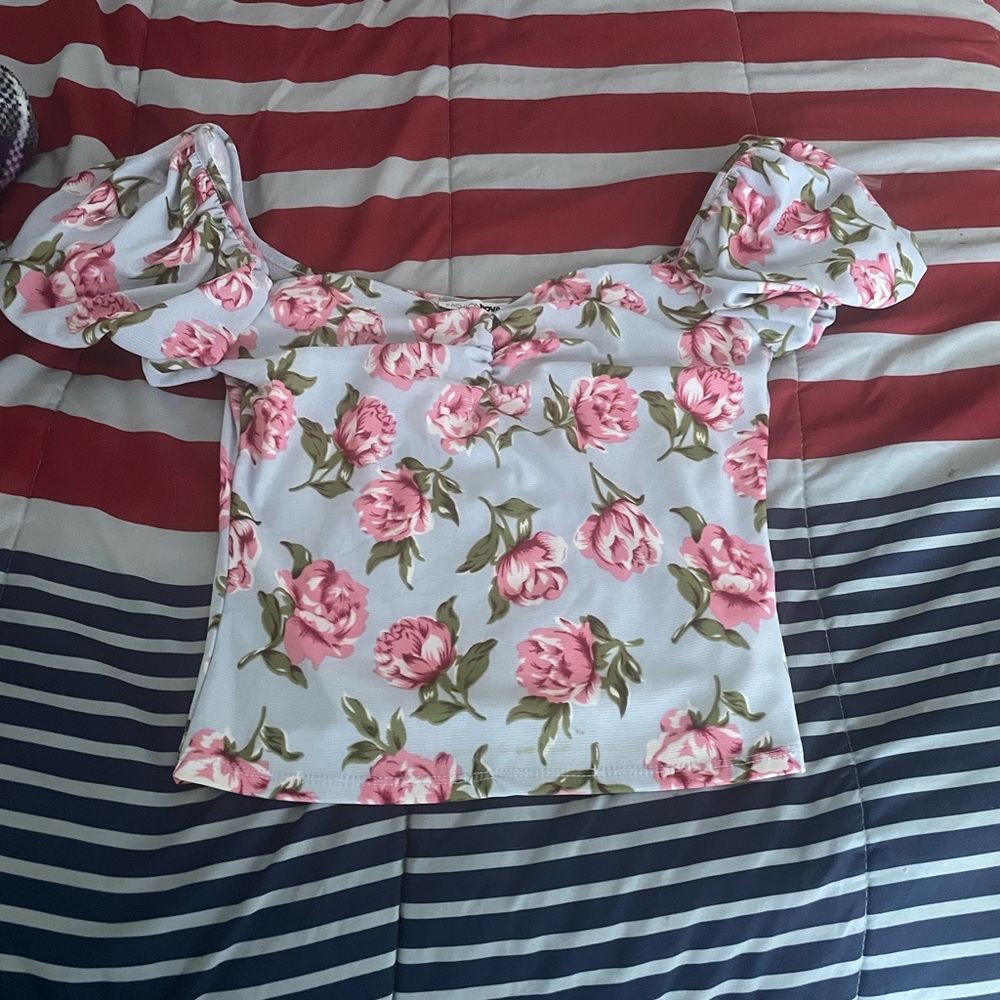 Off the shoulder shirt